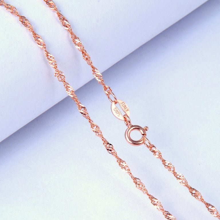 Kaklo grandinėlė Wave Gold