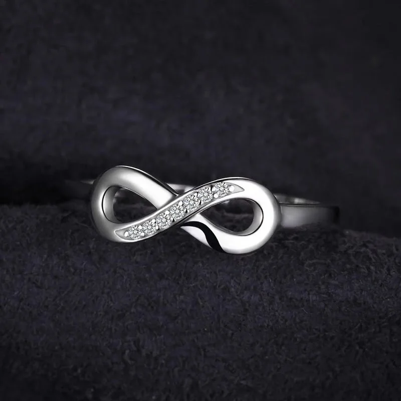 Sidabrinis žiedas su begalybe, žiedas su begalybe, sidabriniai žiedai, sidabriniai papuošalai, sidabro juvelyrika, sidabra jewelry