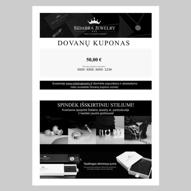 Dovanų kuponas