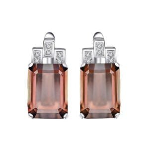 Sidabriniai auskarai su Sultanitu