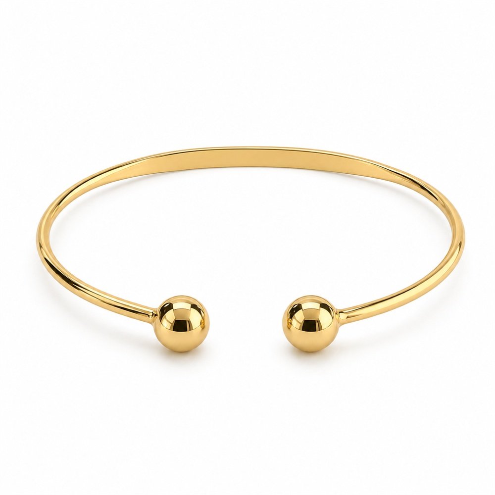 Sidabrinė apyrankė Beads Gold