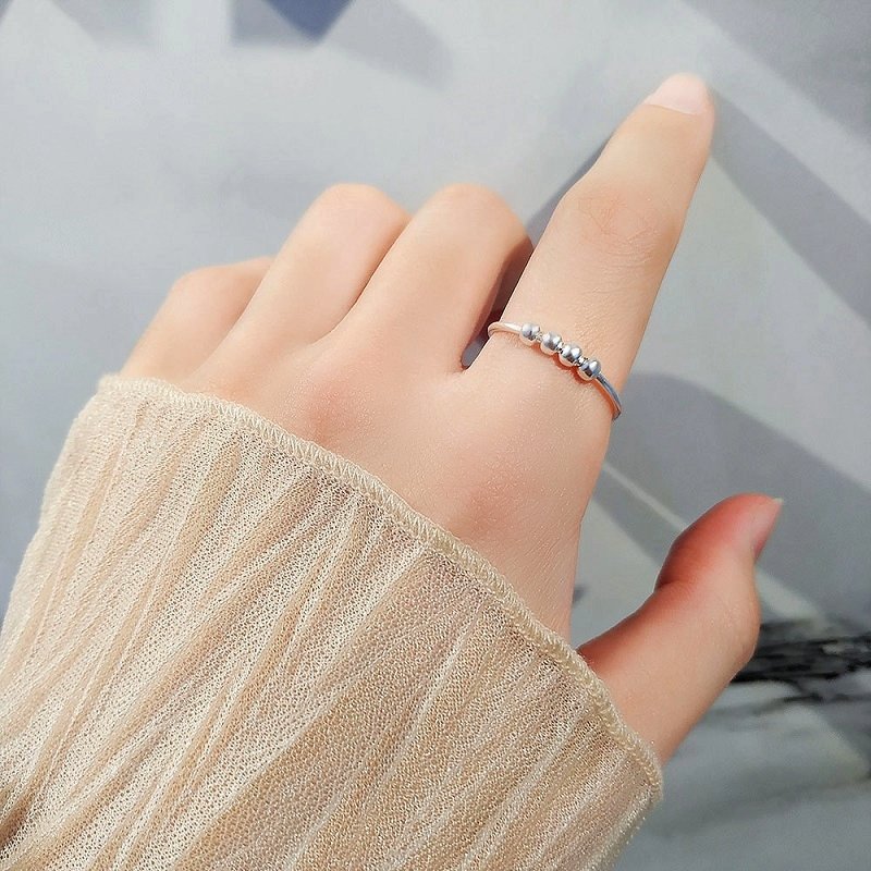 Sidabrinis žiedas Relief 2 Sidabrinis žiedas Relief - Image 2