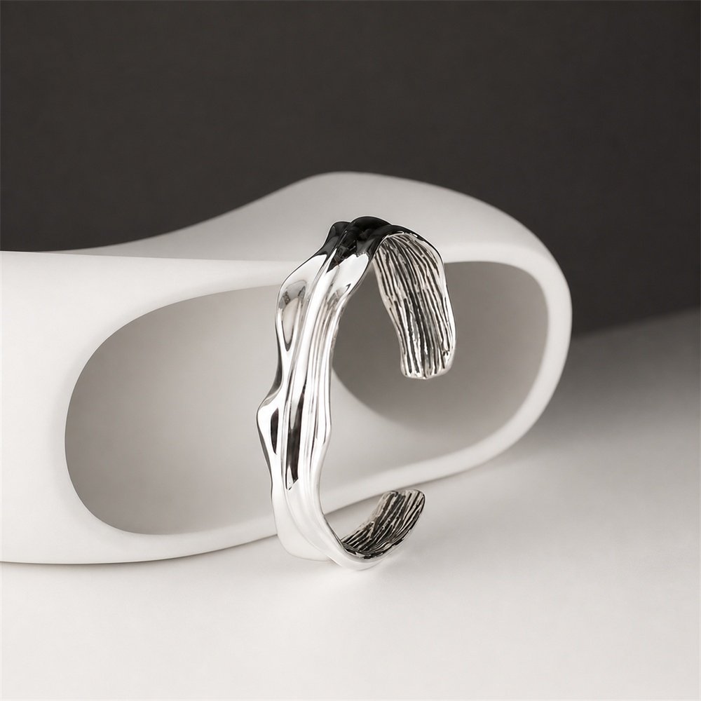 Sidabrinė apyrankė Wide 4 sidabra jewelry