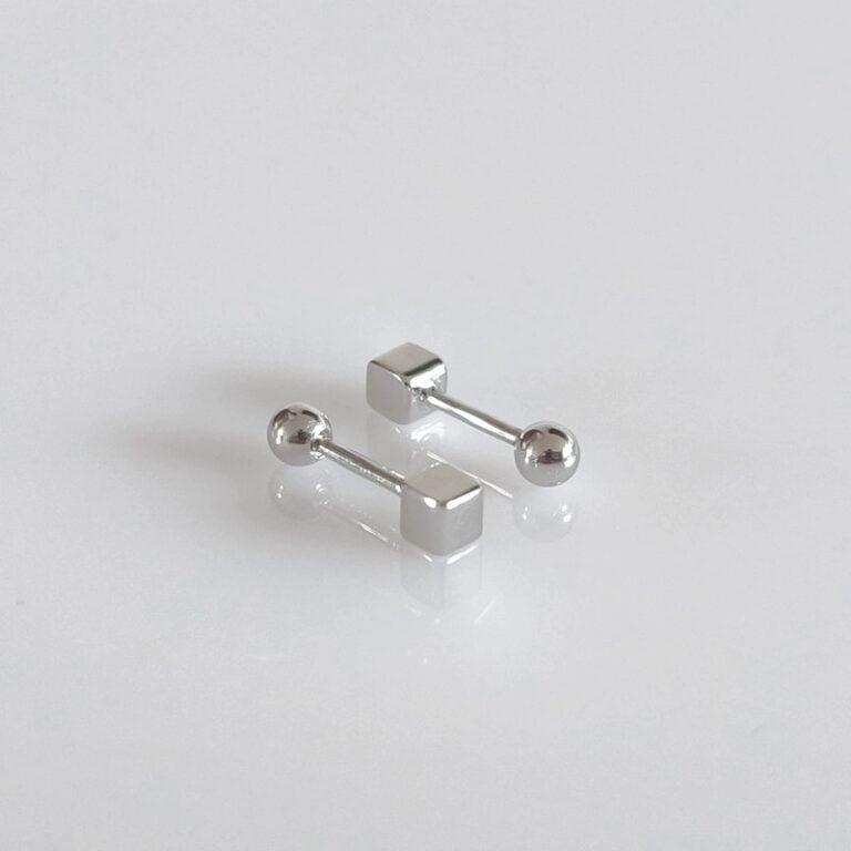 Helix auskarai Cube