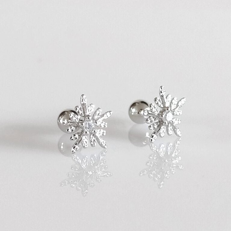 Helix auskarai Snowflake