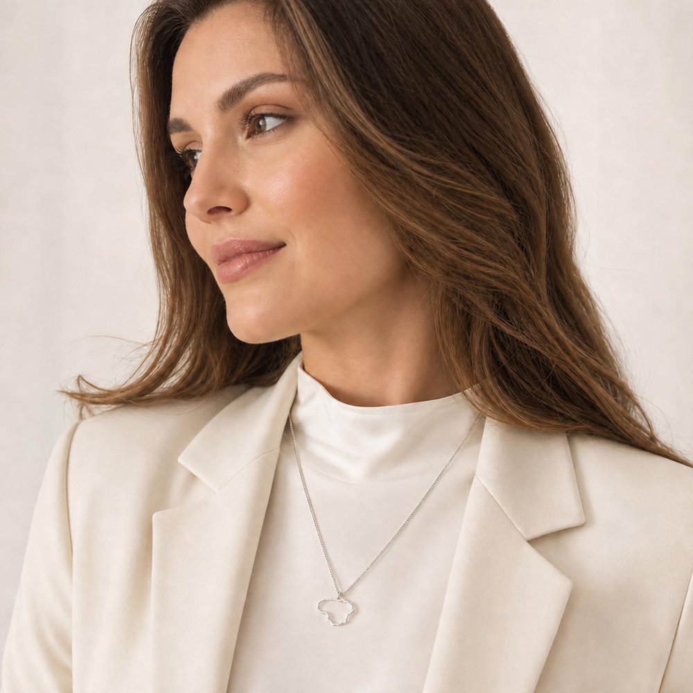 Sidabrinis kaklo papuošalas Lietuva 6 Sidabra Jewelry papuošalai