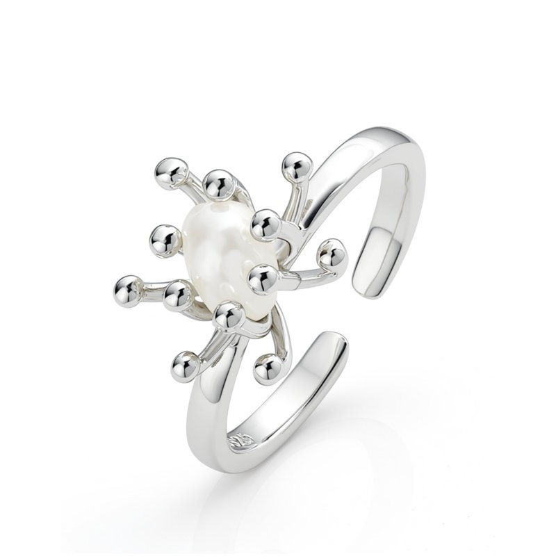 Sidabrinis žiedas Aurelia