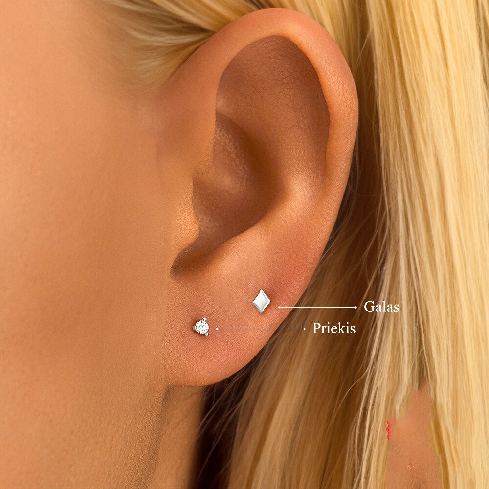Helix auskarai Diamond 2 Helix auskarai Diamond - Image 2