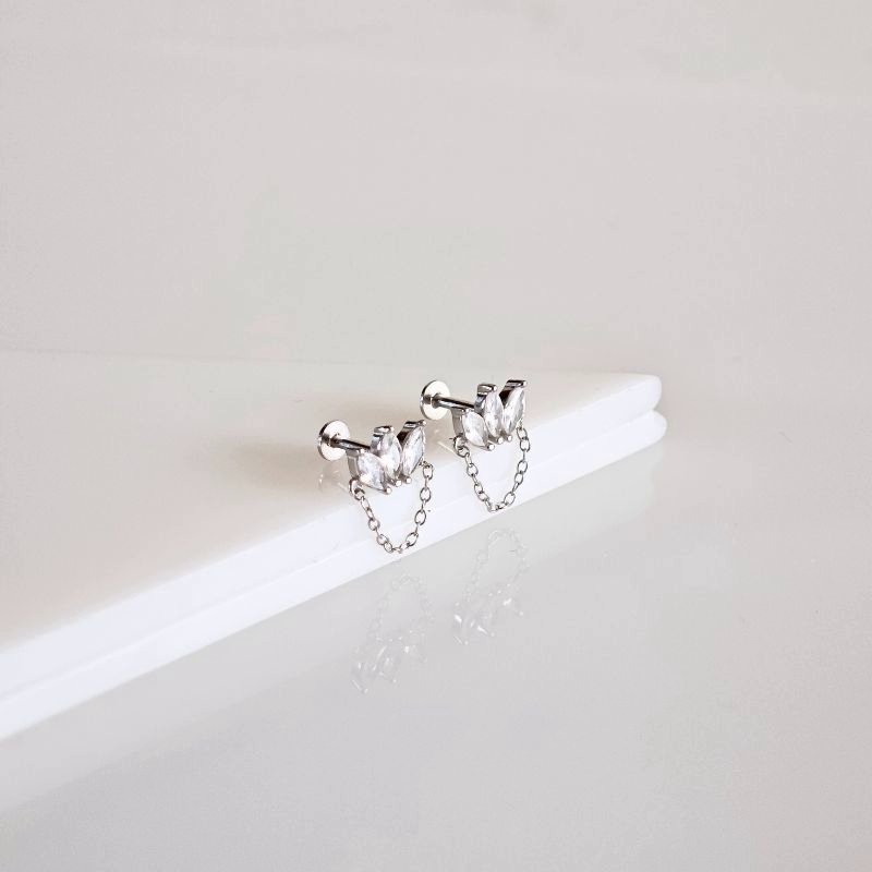 Helix auskarai Selina 4 sidabra jewelry