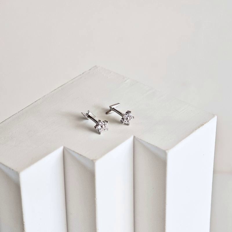Helix auskarai Flash 4 sidabra jewelry