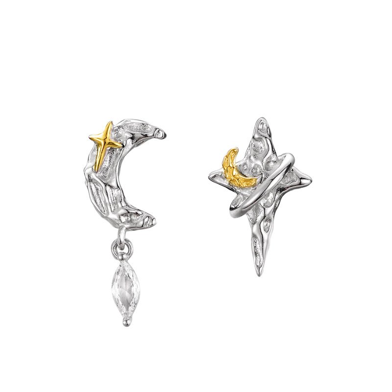 Sidabriniai auskarai Celia