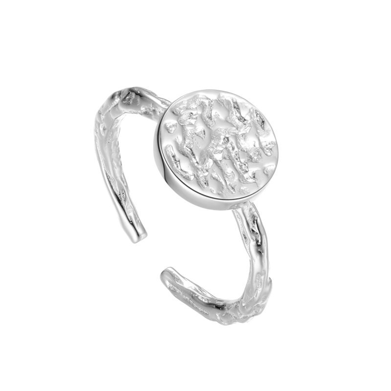 Sidabrinis žiedas Raw