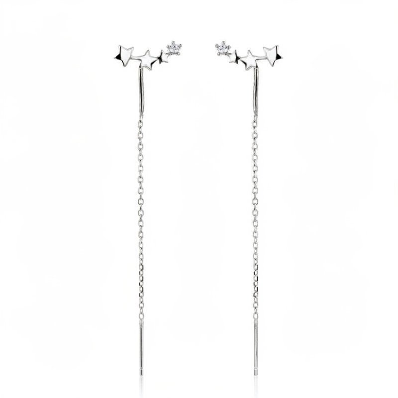 Sidabriniai auskarai Aria