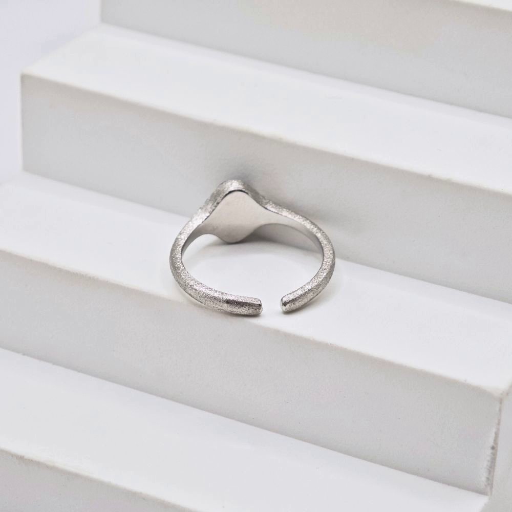 Sidabrinis žiedas Obsidia 4 ziedai internetu