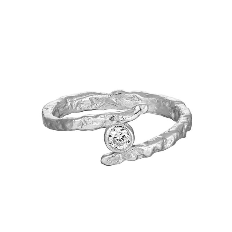 Sidabrinis žiedas Rift