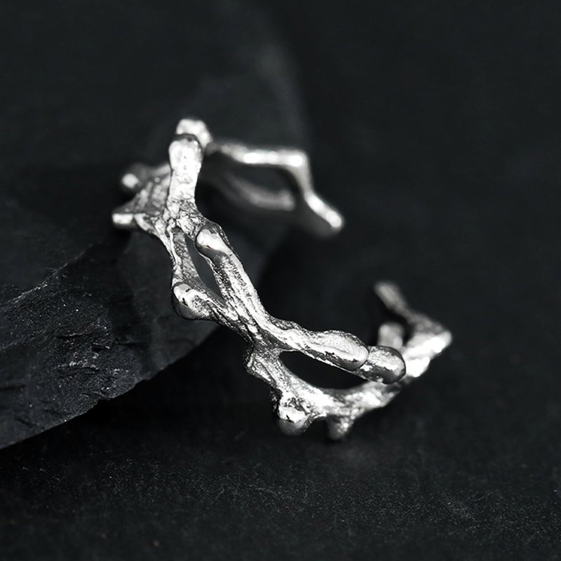 Sidabrinis žiedas Intera 4 papuošalai iš sidabro