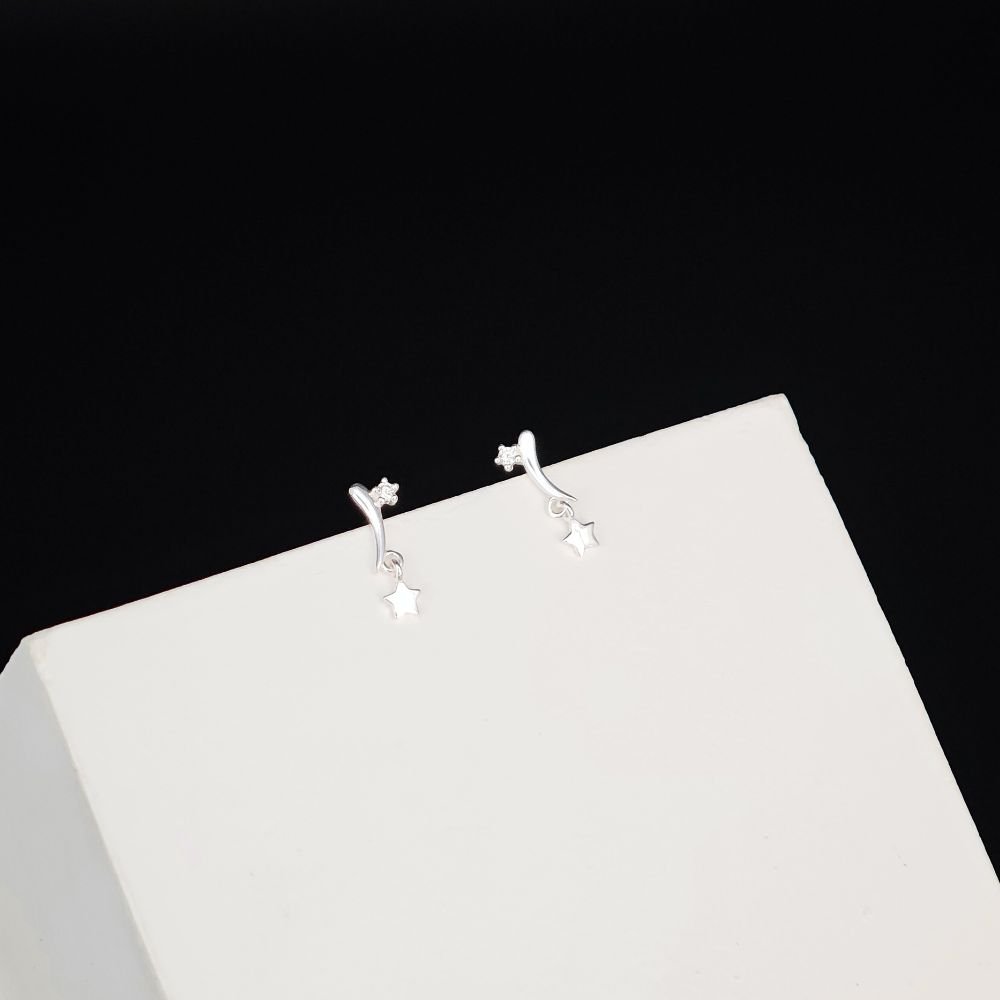 Sidabriniai auskarai Mini 4 sidabra jewelry