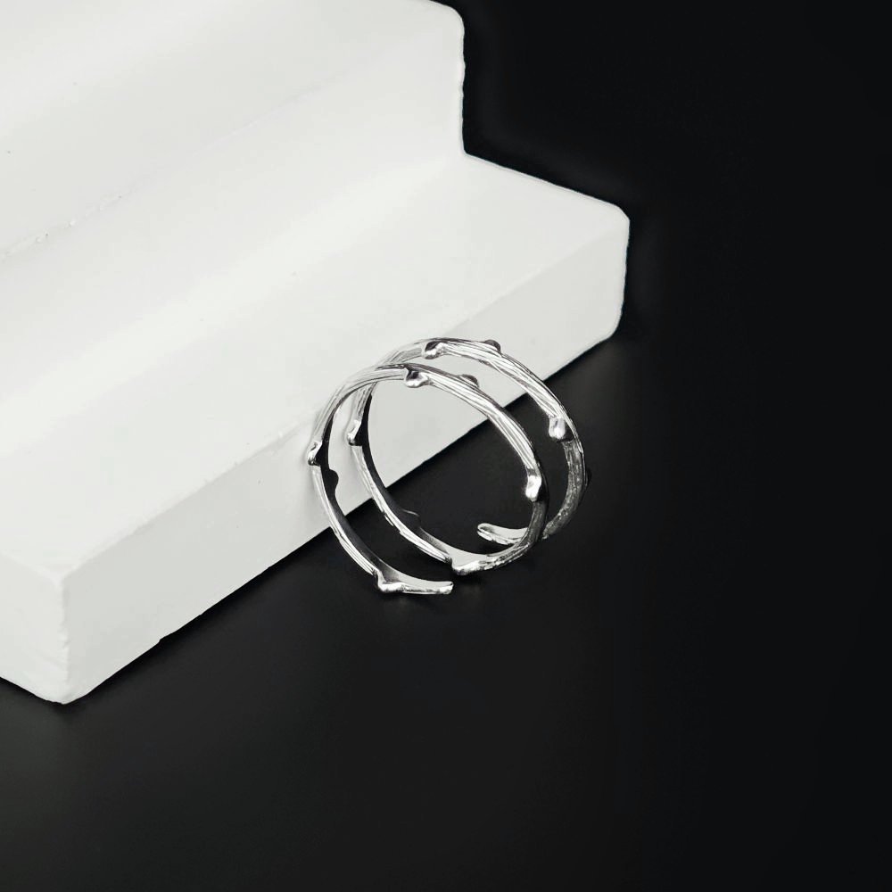 Sidabrinis žiedas Thorn 4 sidabra jewelry