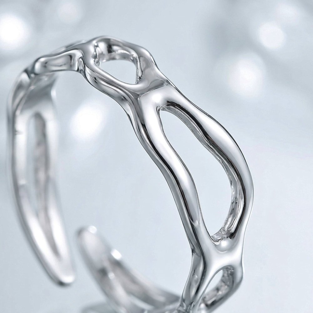 Sidabrinis žiedas Forme 5 sidabra jewelry