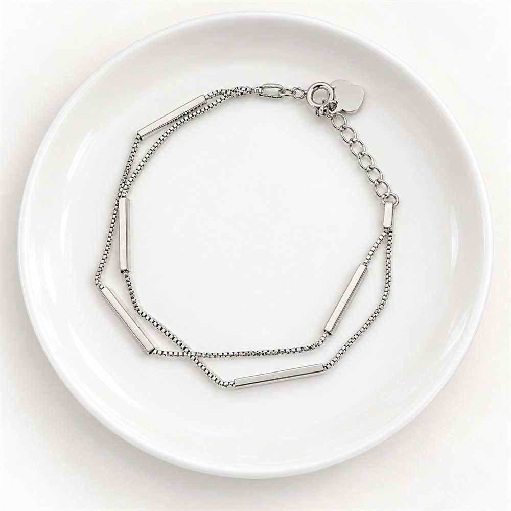 Sidabrinė rankos grandinėlė Prime 3 sidabra jewelry