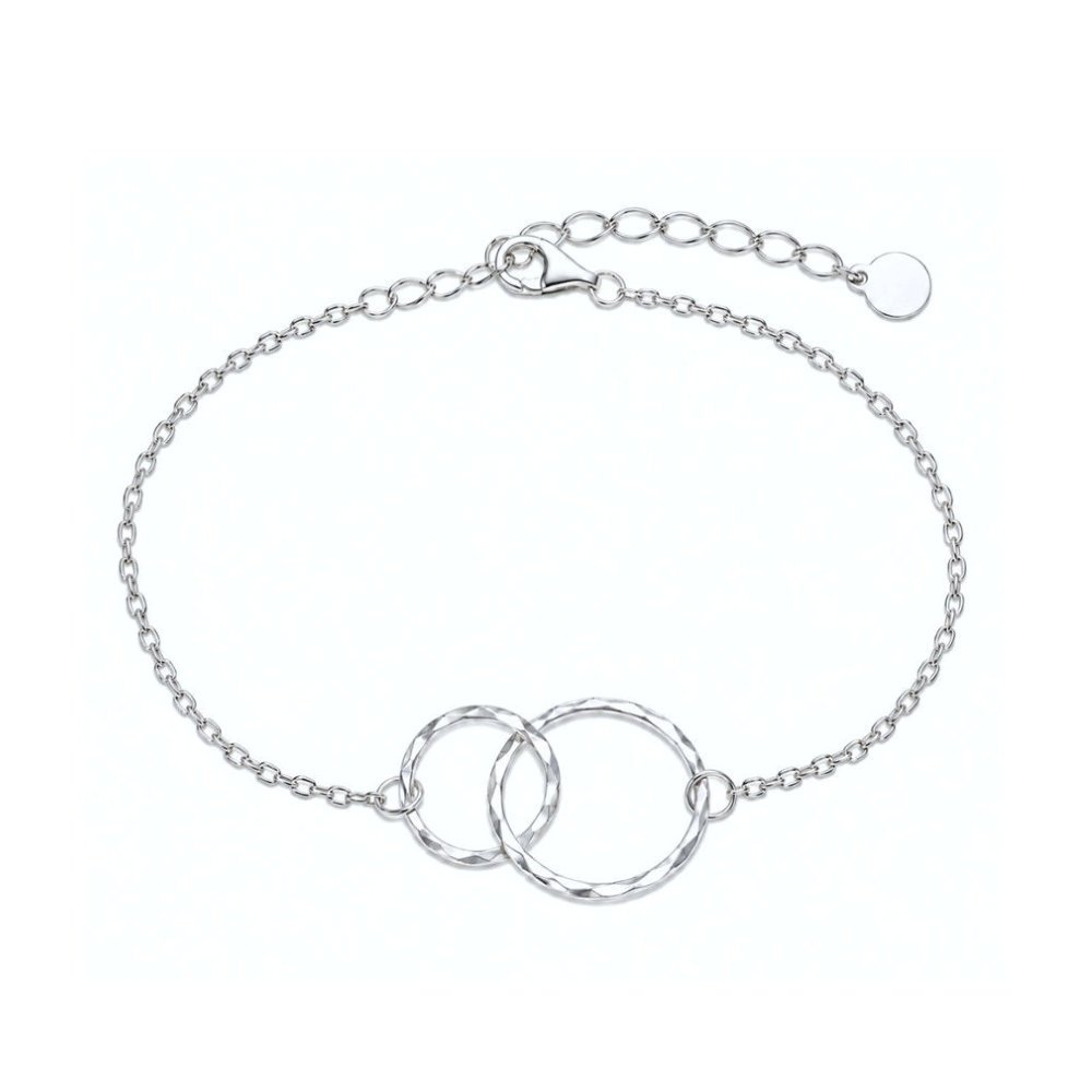 Sidabrinė rankos grandinėlė Rings