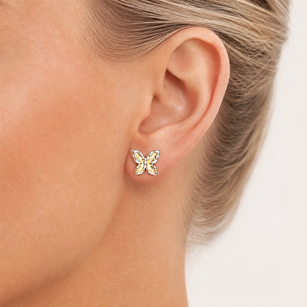 Sidabriniai auskarai Caroline 2 sidabra jewelry