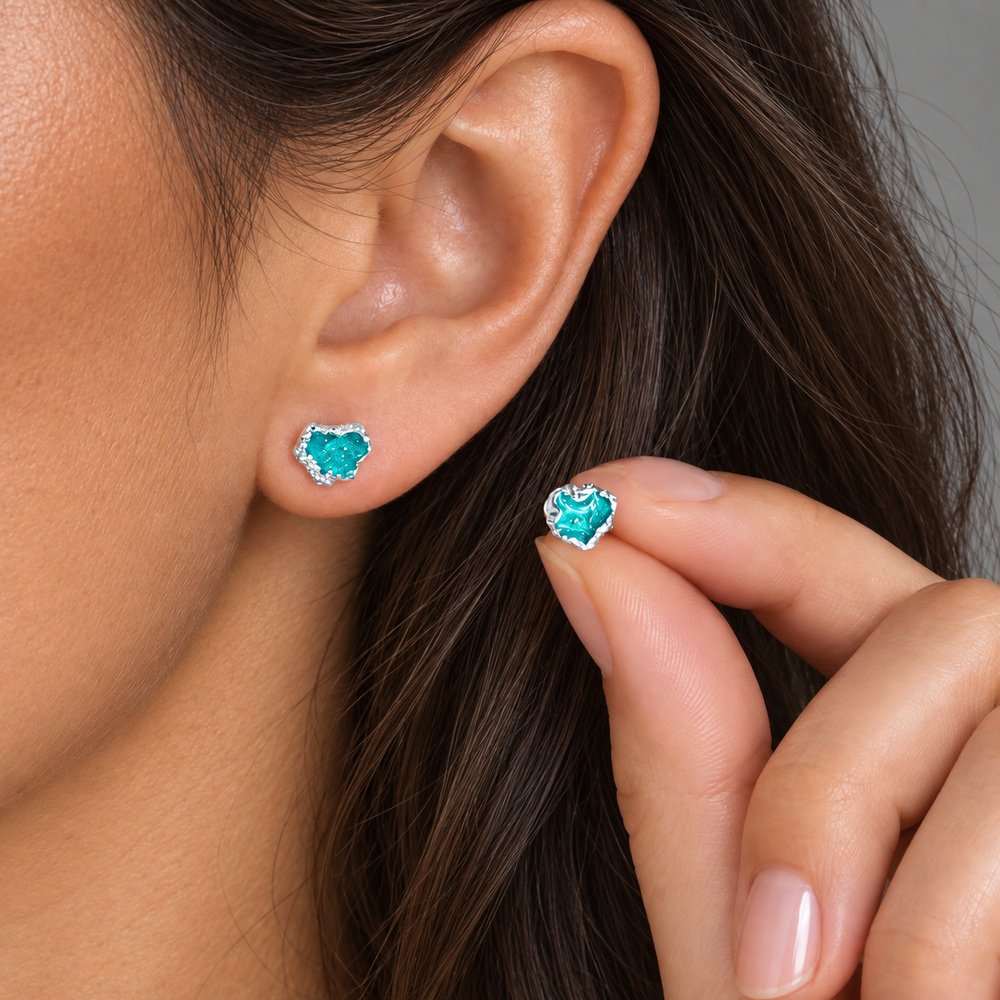 Sidabriniai auskarai Marea 2 sidabra jewelry