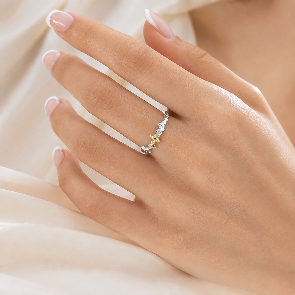 Sidabrinis žiedas Aurum 2 sidabra jewelry