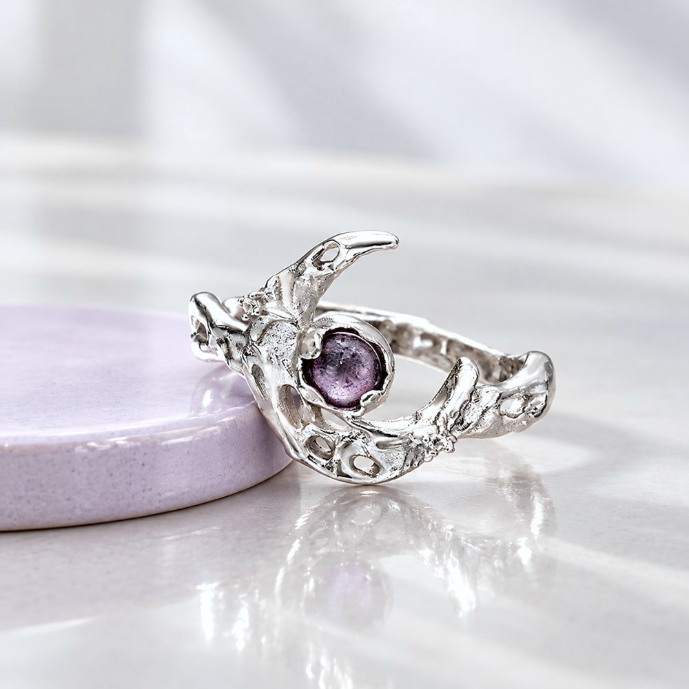 Sidabrinis žiedas Moonrise 5 Sidabra Jewelry