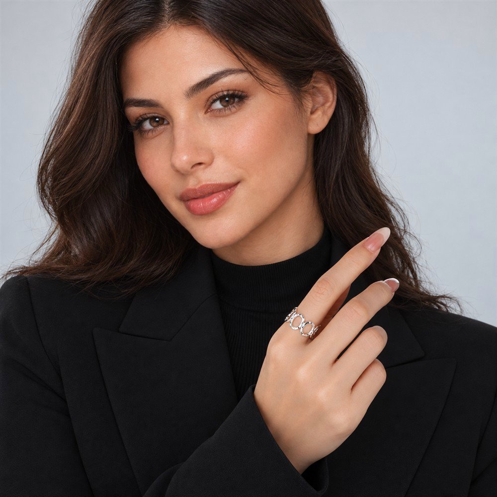 Sidabrinis žiedas Nara 6 Sidabra Jewelry