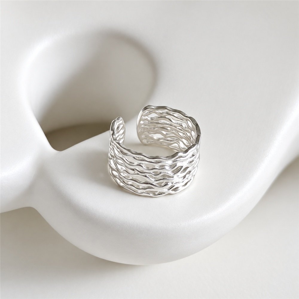 Sidabrinis žiedas Steam 3 Sidabra Jewelry